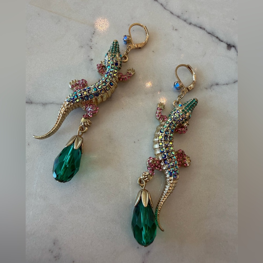 Gator Dangle Earrings